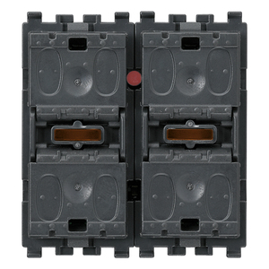 สวิตช์โยก 11.2 X 9.6 X 9.8 มม. โมดูลปุ่มคู่สำหรับแผงไฟฟ้า - Product Image 1