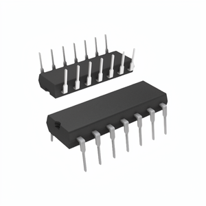 ส่วนประกอบอิเล็กทรอนิกส์ DM74S64N 14 DIP (0.300 ", 7.62มม.) BOM IC ในสต็อกตรรกะ IC 4 2 3 2อินพุตและ INV 14DIP - Product Image 1
