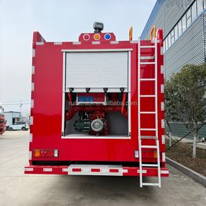 Autocisterna Antincendio Dongfeng Double Cab 6x4 L con Serbatoio per Acqua e Schiuma, Motore Quanchai Turbo Diesel, Veicolo Compatto per Intervento Rapido - Product Image 4