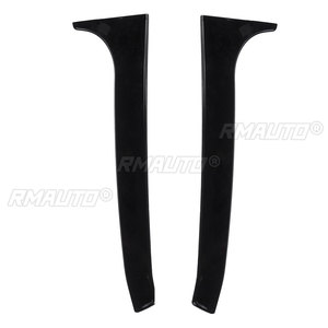 2 pièces Aileron latéral de vitre arrière de voiture Canards Splitter pour VW Golf 6 MK6 GTI/GTR/GTD 08-13 et Garnitures de phares avant - Product Image 1