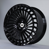 Rines Monobloque Forjados Personalizados Premium de 15-24 Pulgadas 5X114.3 5X115 5X127 5X135 Cóncavos Profundos Compatibles con Todos los Modelos de Autos Deportivos