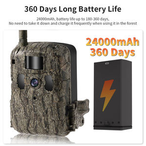 กล้องติดตามตัวสัตว์ป่า LCLCTEK 4G T6 S08 สำหรับถ่ายทอดสด แสงอินฟราเรด 940nm มองไม่เห็น แบตเตอรี่แบบชาร์จได้ กล้องวงจรปิด - Product Image 2