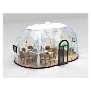 Dôme de glamping moderne transparent pour hôtel, tente extérieure, maison de villégiature pour camping et salons professionnels - Product Image 6