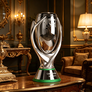 Trofeo di Calcio Personalizzato in Metallo di Grandi Dimensioni, Coppa Premio per Campioni Sportivi, Trofeo per Campionati di Calcio - Product Image 4
