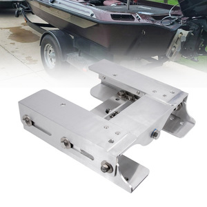 Marine Outboard Motor Jack Lift Adjustable Boat Propeller Replacement Repair <b>Silver</b> Metal Mount <b>Bracket</b> - Product Image 3
