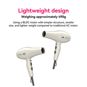 <span class=keywords><strong>Secador</strong></span> de <span class=keywords><strong>Pelo</strong></span> Profesional FirePhoenix 3300 MAX PRO de 3000W de Alta Potencia, Sin Escobillas, para Climas Húmedos, Viento de 21m/s, para Salón de Belleza - Product Image 5