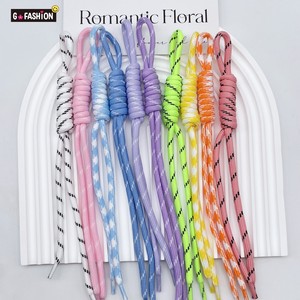 Portachiavi da donna in macramè intrecciato con cordino di Nylon fatto a mano-borsa in corda Boho ciondoli bambola in più colori per decorazioni <span class=keywords><strong>borse</strong></span> - Product Image 6