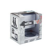 Boîte d'emballage pour casquette de baseball en carton plat avec fenêtre transparente