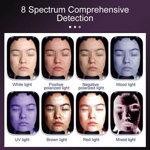 Système de diagnostic cutané intelligent portable à bas prix, analyseur facial, analyse de la santé de la peau du visage - Product Image 2