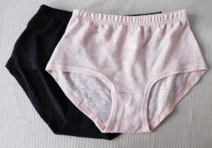 100% kenevir külot kadınlar kız bayanlar özel OEM yumuşak iç çamaşırı Thongs muhteşem Rhinestone seksi düz kenevir külot - Product Image 5