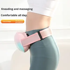 Masajeador Abdominal Calefactado con Terapia de Piedras y Amasamiento, Cinturón Adelgazante Recargable para Tonificar el Abdomen, Certificado CE - Product Image 4