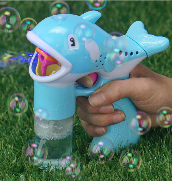 2022 Xueren автоматический пузырьковый пистолет с дельфином, освещение, музыкальная пузырьковая машина, выдувание пузырьков для парка, поставка для свадебной вечеринки