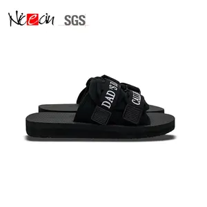 Nicecin New arrival two straps slippers man's sport sandals OEM sliders