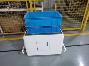 Магнитная навигация, высокоточная, 10 мм, для робота-транспортера (AGV) модели B50, с многоточечной парковкой, настраиваемым маршрутом, 24/7 - Product Image 4