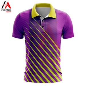 Hombres para Polo Tamaño personalizado y tela Color OEM Venta al por mayor Nuevo diseño Sublimación Impreso Lienzo - Product Image 5