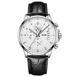 Belushi นาฬิกาควอทซ์576สำหรับผู้ชาย, นาฬิกาข้อมือชายสายหนังกันน้ำดูหรูหรา2025 - Product Image 4