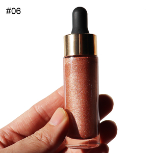 Iluminador Mineral de Maquillaje de Alta Calidad de Marca Privada, 11 Colores Libres de Crueldad, <span class=keywords><strong>Bronceador</strong></span> Líquido Resistente al Agua y al <span class=keywords><strong>Protector</strong></span> <span class=keywords><strong>Solar</strong></span> - Product Image 5