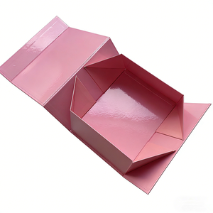 Luxury Custom <strong>Pink</strong> Rigid Cardboard Paper <strong>Gift</strong> Box for Clothing,<strong>gift</strong>, Comestic - Product Image 1