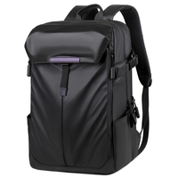 Tas Ransel Kain Film Anti Air DWR Trendy, Tas Laptop Kapasitas Besar Tahan Lama untuk Kantor, Perjalanan, dan Bersepeda
