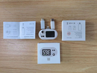 Thermomètre frontal infrarouge sans contact intelligent USB portable pour téléphone portable, prêt à l'emploi, fabriqué en Chine