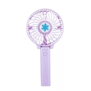 Ventilateur USB portable pliable multicolore de taille moyenne avec clip, batterie 800 mAh, autonomie 3-5 heures - Product Image 2
