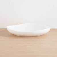 Service de vaisselle en verre opale en forme d'œuf, nouveau design, 24 ou 32 pièces, assiettes et bols, vente en gros