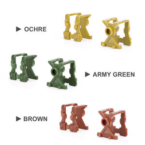 Miniatura Militare U.S. della Seconda Guerra Mondiale Giocattolo Educativo DIY con Blocchi di Costruzione in Plastica ABS, Maglietta da Combattimento per Soldati e Giubbotto Antiproiettile - Product Image 3