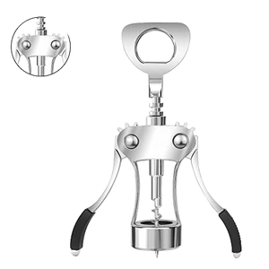 Tùy chỉnh Hợp kim kẽm rượu bia mở chai cao cấp đa chức năng hộ gia đình mở logo màu đỏ tùy chọn hiện đại - Product Image 4