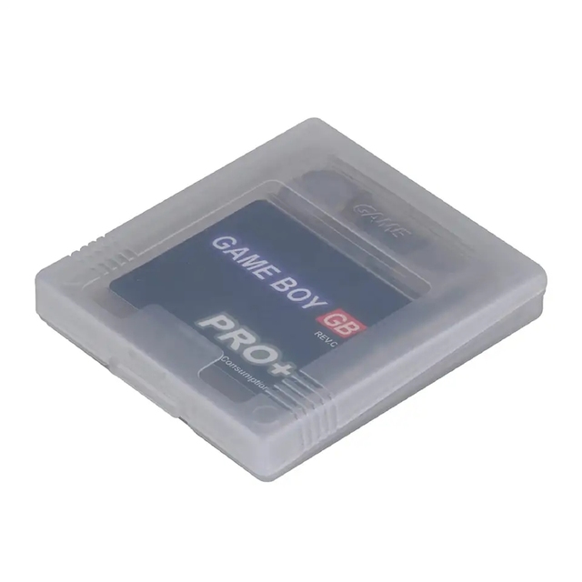 Game Card Cartridge for GameBoy Color Pocket Plastic Storage Box for Game Boy GB/GBC Cards Cover Case