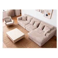 Ensemble de canapés modulaires en gros directement de l'usine, chaise longue détachable, gain de place, meubles semi-compressés