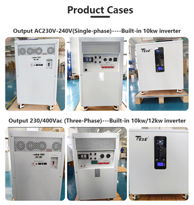 Sistem Penyimpanan Energi Surya Mobile All-in-One Teze 3 Fasa AC 380V 51.2v 32kwh/30kwh dengan Inverter 12kw Terintegrasi dan Baterai 600Ah 628Ah - Product Image 4