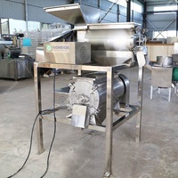 Tomatenpuree Despulpadora De Fruta Pulper Mangosap Proces Persimmon Jam Maken Fruitpulp Machine