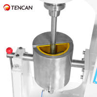 TENCAN Moulin à boulets pour peinture à l'huile pigmentée JM-30 de broyage humide Moulin à boulets de laboratoire Petit broyeur à boulets agité de 30 L pour produits chimiques et cosmétiques