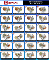 Potentiomètre rotatif à carbone simple 12 mm, potentiomètre double B1K 2K5K10K20K 50K 100K 500K, longueur du manche 15 mm 20 mm
