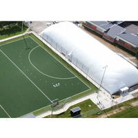 Tienda de cúpula de evento con dosel de estructura de membrana inflable con soporte de aire de alta calidad