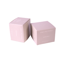 Boîtes d'emballage en papier de produit vert de conception personnalisée Boîte pliante de produit cosmétique de soin de la peau de fabricant d'impression pour les petites entreprises