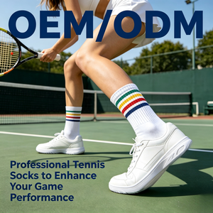 Muestra Gratuita <span class=keywords><strong>de</strong></span> <span class=keywords><strong>Calcetines</strong></span> <span class=keywords><strong>de</strong></span> Pádel con Letras Personalizadas para Torneos Profesionales, Tejido <span class=keywords><strong>de</strong></span> Malla Transpirable, Diseño con Máxima Sujeción en el Arco - Product Image 1