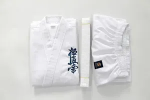 Combinaisons de karaté en twill 100% coton, <span class=keywords><strong>Kimono</strong></span> Kyokushin pour <span class=keywords><strong>Kyokushinkai</strong></span> - Product Image 4