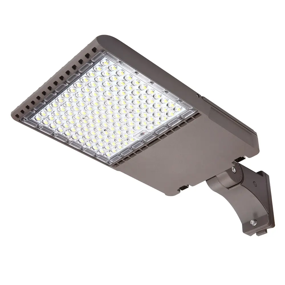 미국 재고 무료 배송 거리 lights100w 150w 300w led 주차장 빛 150 효능 IP65 shoebox 빛