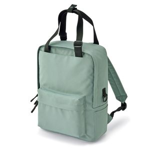 Factory Custom Sustainable Eco-friendly Fabric Bag Custom <b>Recycled</b> RPET Nylon Polyester Casual Laptop <b>Backpack</b> - Product Image 1