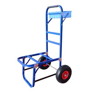 <span class=keywords><strong>Chariot</strong></span> de pêche pliable en métal et plastique durable pour le transport de poissons de plage en plein air, capacité de charge de 100 kg, plateforme, outils OEM - Product Image 1