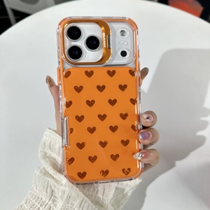 Custodia per telefono antiurto 3 in 1 a forma di cuore <span class=keywords><strong>con</strong></span> cornice per fotocamera in resina epossidica, prezzo all'ingrosso, per <span class=keywords><strong>OPPO</strong></span> Realme C85 4G/5G FIND X9 PRO - Product Image 6