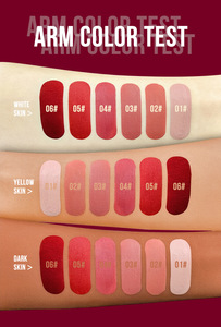 Multi Colors Long Lasting Matte Velvet <b>Lip</b> <b>Gloss</b> Brightening Tint Waterproof Non-stick Cup <b>Lip</b> <b>Gloss</b> for Women Girls - Product Image 6