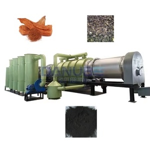 Hot Selling Rice Husk Palm <b>Shell</b> Charcoal Making Production Machine Carbonization Furnace Kiln - Product Image 1