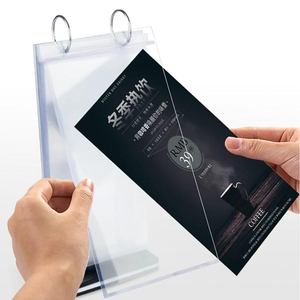 Cung cấp số lượng lớn A4 A5 bảng Lều Trọng lượng nhẹ Tabletop lật đơn chủ đa trang Hiển thị cho văn phòng quán cà phê - Product Image 2