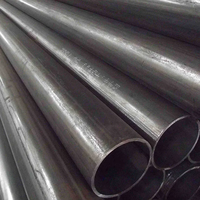 Tuyau en acier sans soudure 114x7.08mm, tube rond structurel en acier au carbone, pour pipeline de centrale électrique, vente en gros à l'exportation