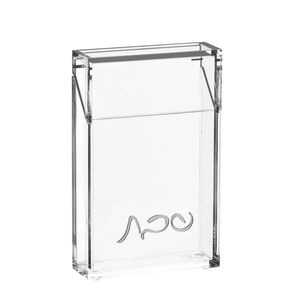 Boîte à allumettes rectangulaire en acrylique transparent écologique <span class=keywords><strong>OKAY</strong></span> Judaica avec couvercle pour usage domestique/commercial, 5x3 pouces, cadeau de Rosh Hashana - Product Image 3