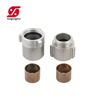Raccord de tuyau d'incendie à déconnexion rapide de type américain NPT femelle en acier inoxydable/aluminium/laiton de bonne qualité, disponible en OEM