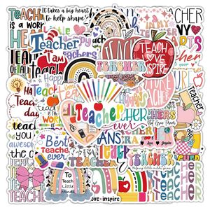 54Pcs <strong>Teachers</strong> Day Blessing Phrases Graffiti Stickers for Book Bottle Decor <strong>Thank</strong> <strong>You</strong> <strong>Teacher</strong> <strong>Gift</strong> Sticker - Product Image 1