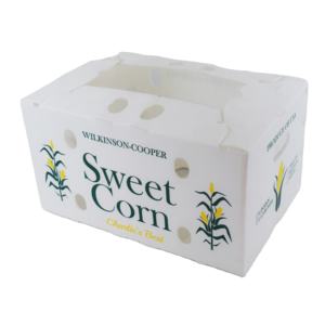 Contenedores de almacenamiento de jengibre fresco corrugado PP apilables de fábrica Caja corrugada de frutas y verduras de plástico polivinílico duradero hueco - Product Image 5